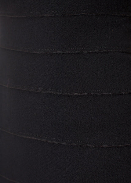 Asymmetric Dress in Black